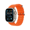 Apple Watch Ultra 2 MREH3 GPS + Cellular 49mm Titanium Case With Orange Ocean Band