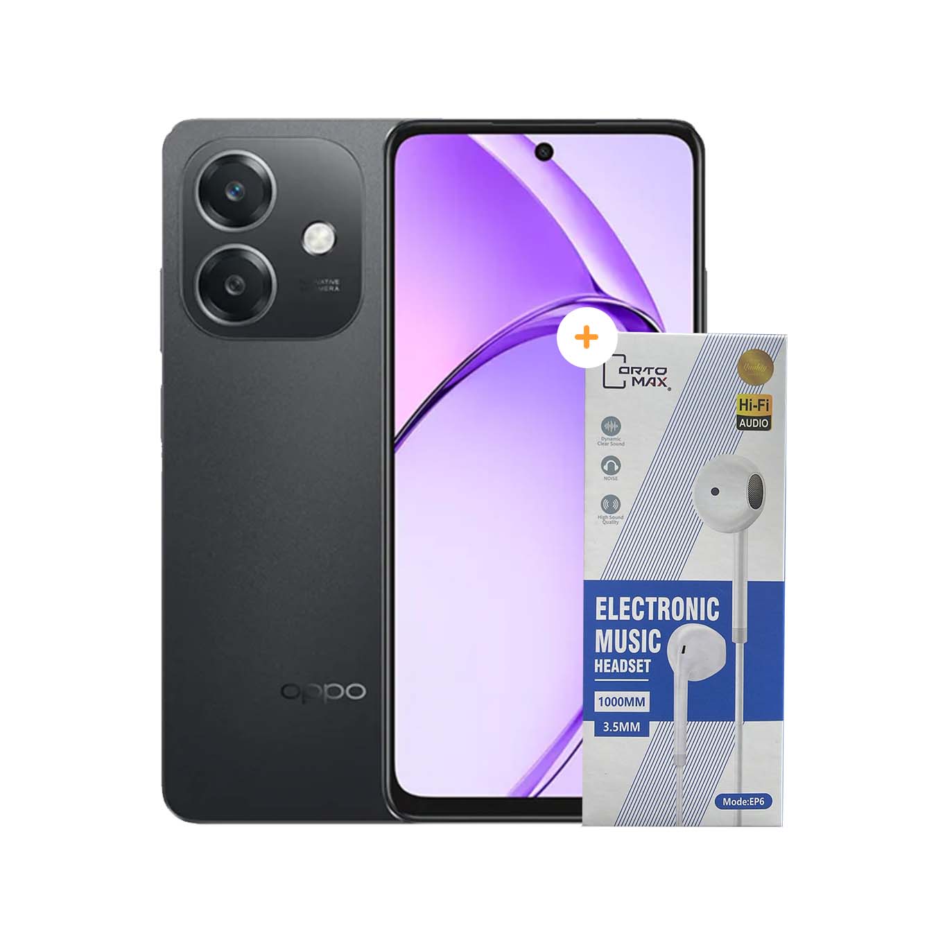 Oppo A3 4G 6GB 128GB with Headset – rptech.qa