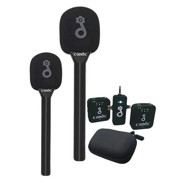Candc Interview Dual Mic 2TX + 1RX Candc Interview Dual Mic 2TX + 1RX