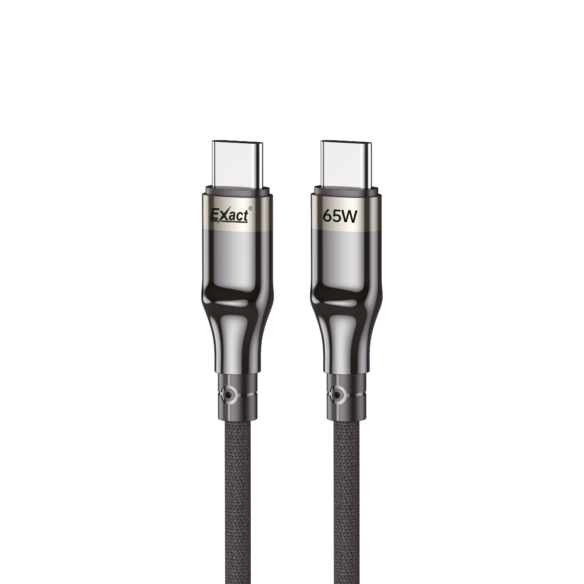 Exact Type C to Type C 65W Nylon Cable 1Meter Exact Type C to Type C 65W Nylon Cable 1Meter