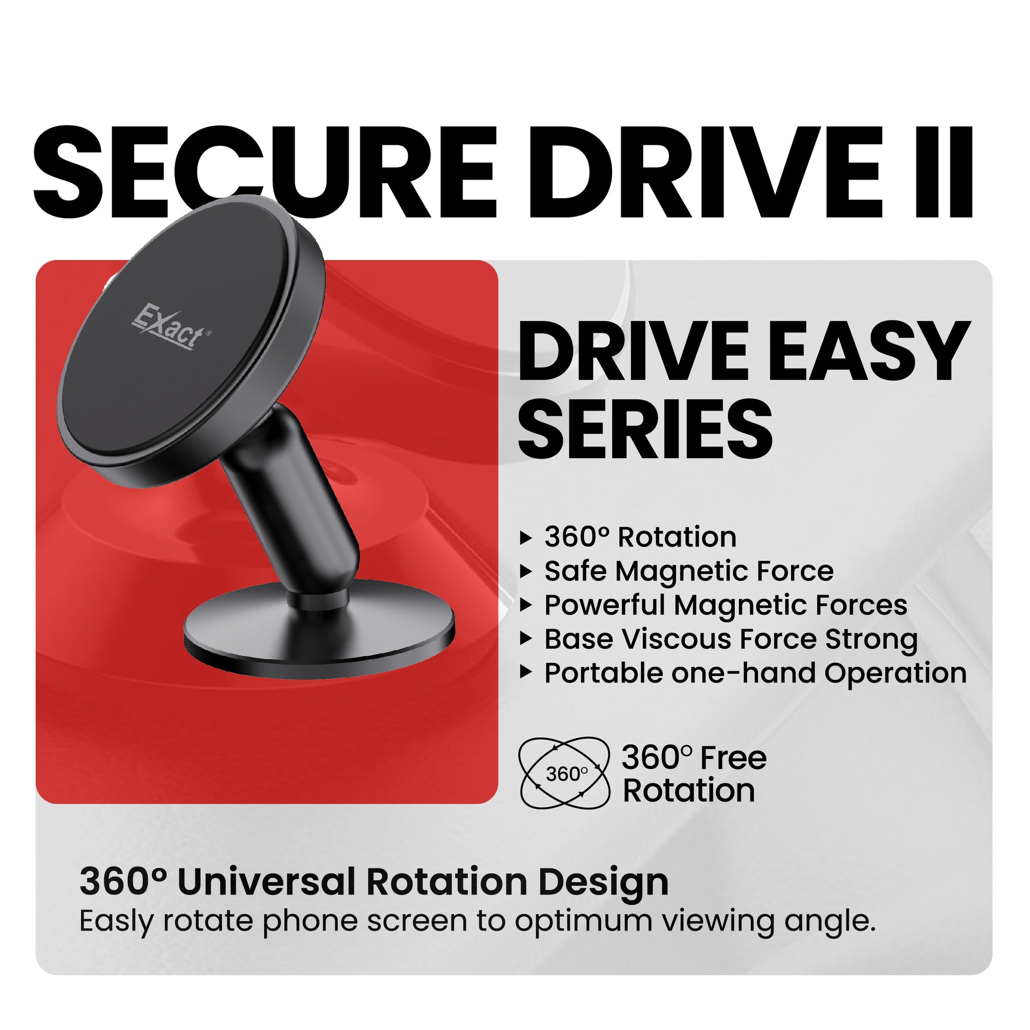 Exact Secure drive II Mobile car holder Exact Secure drive II Mobile car holder