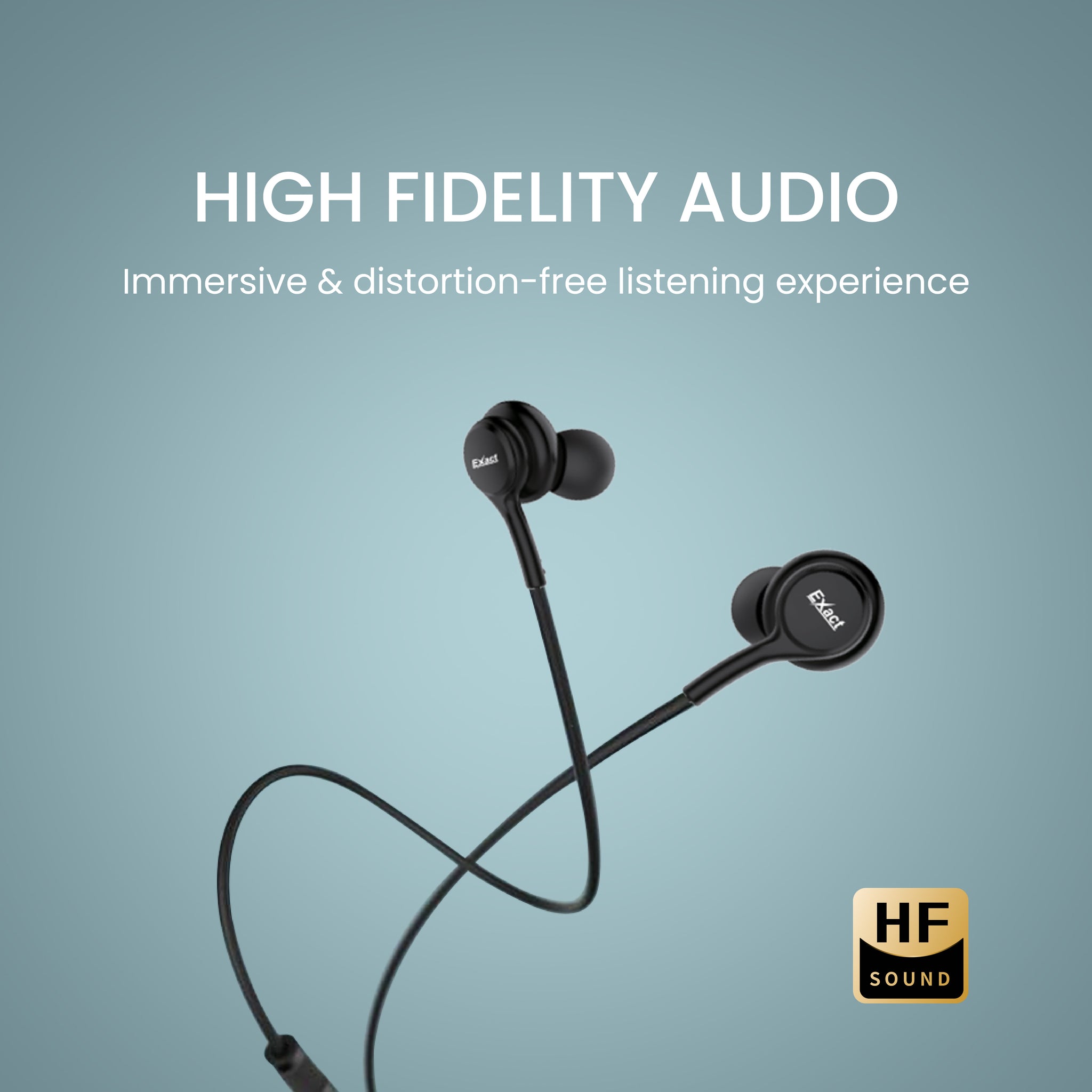 Exact Audio Pulse Wired Earphone 3.5mm Exact Audio Pulse Wired Earphone 3.5mm