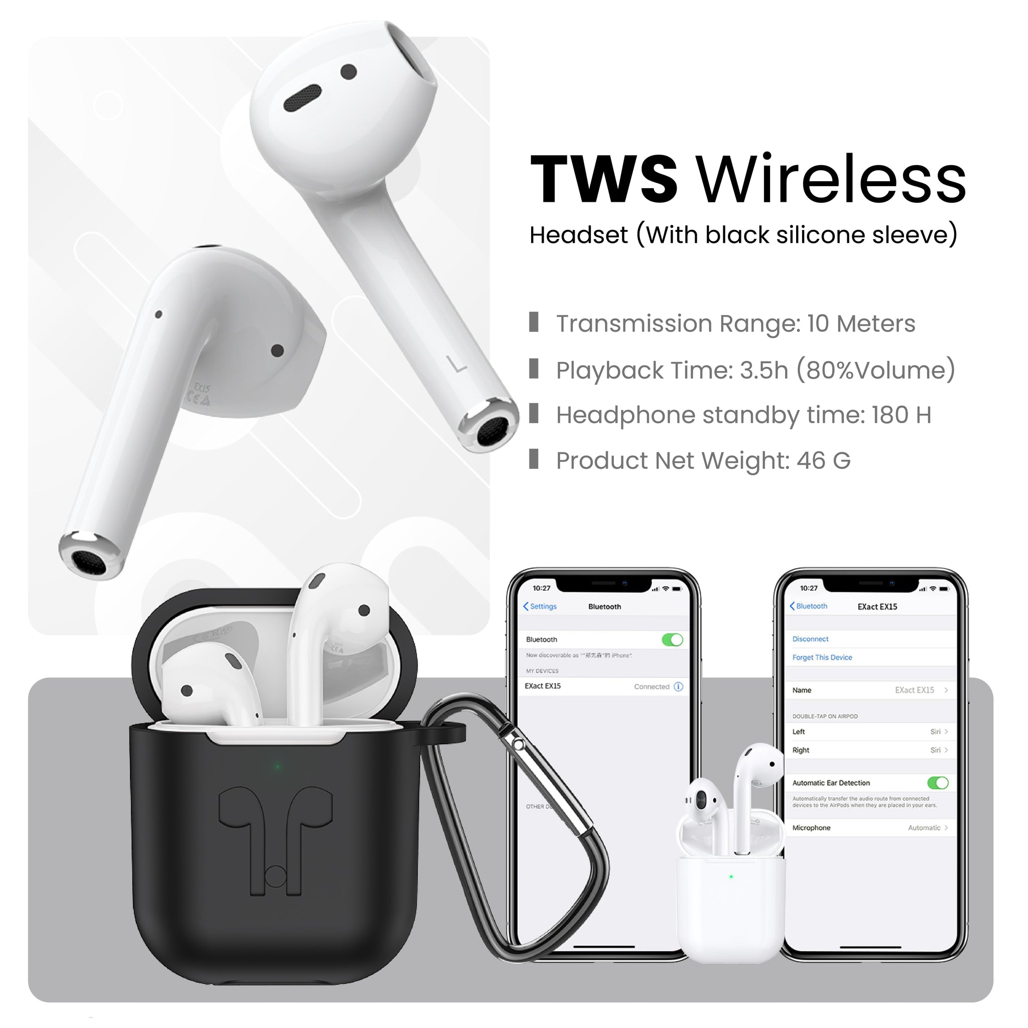 Exact wireless headset TWS Exact wireless headset TWS
