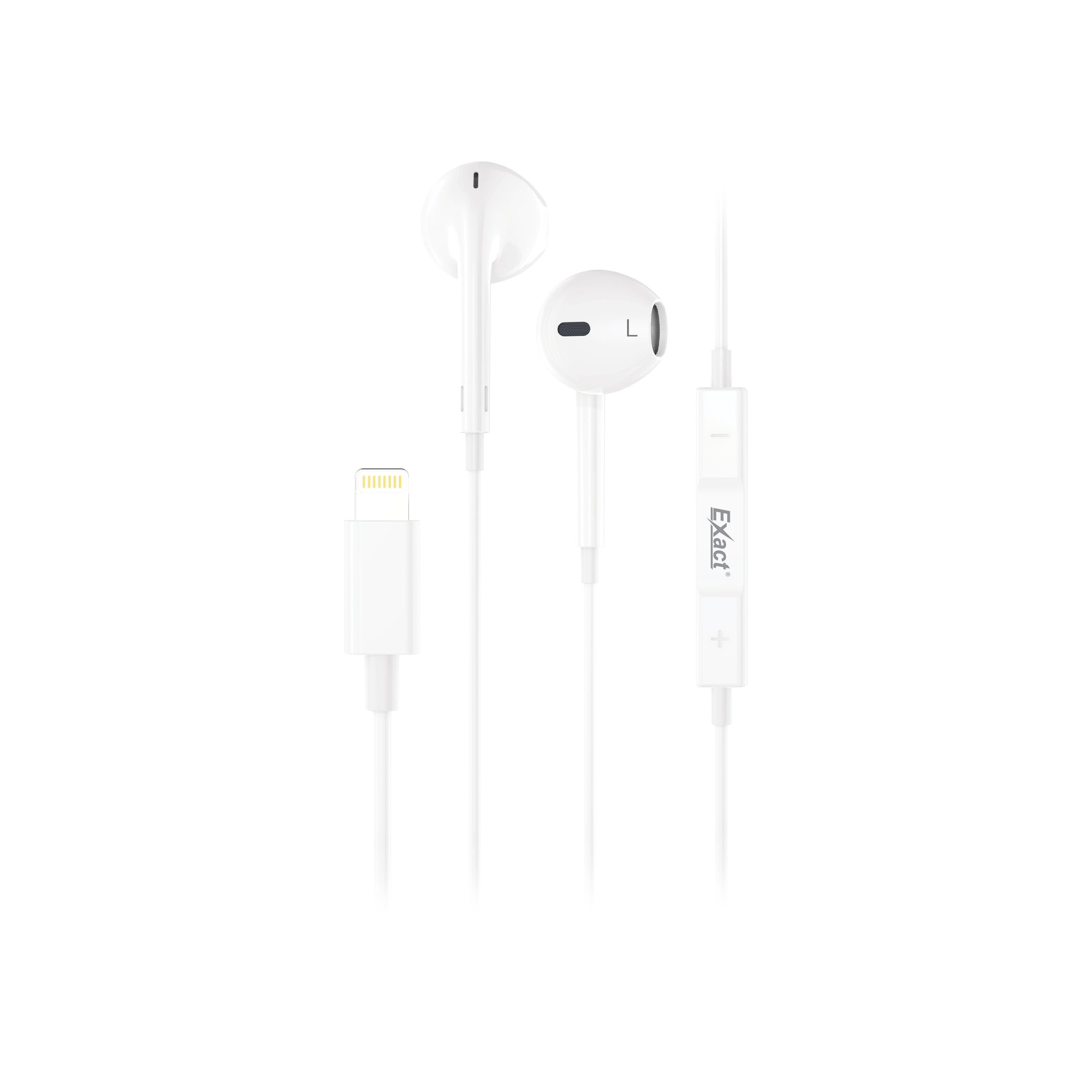 Exact Wired Earphone With Lightning Connector Exact Wired Earphone With Lightning Connector