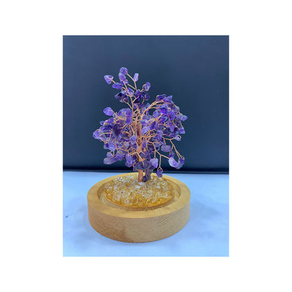 Amethyst Stone Flower Tree