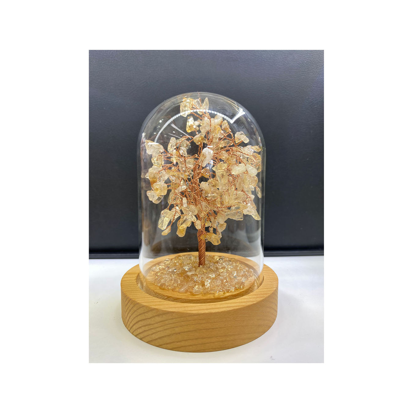 Citrine Crystal Stone Flower Tree Citrine Crystal Stone Flower Tree