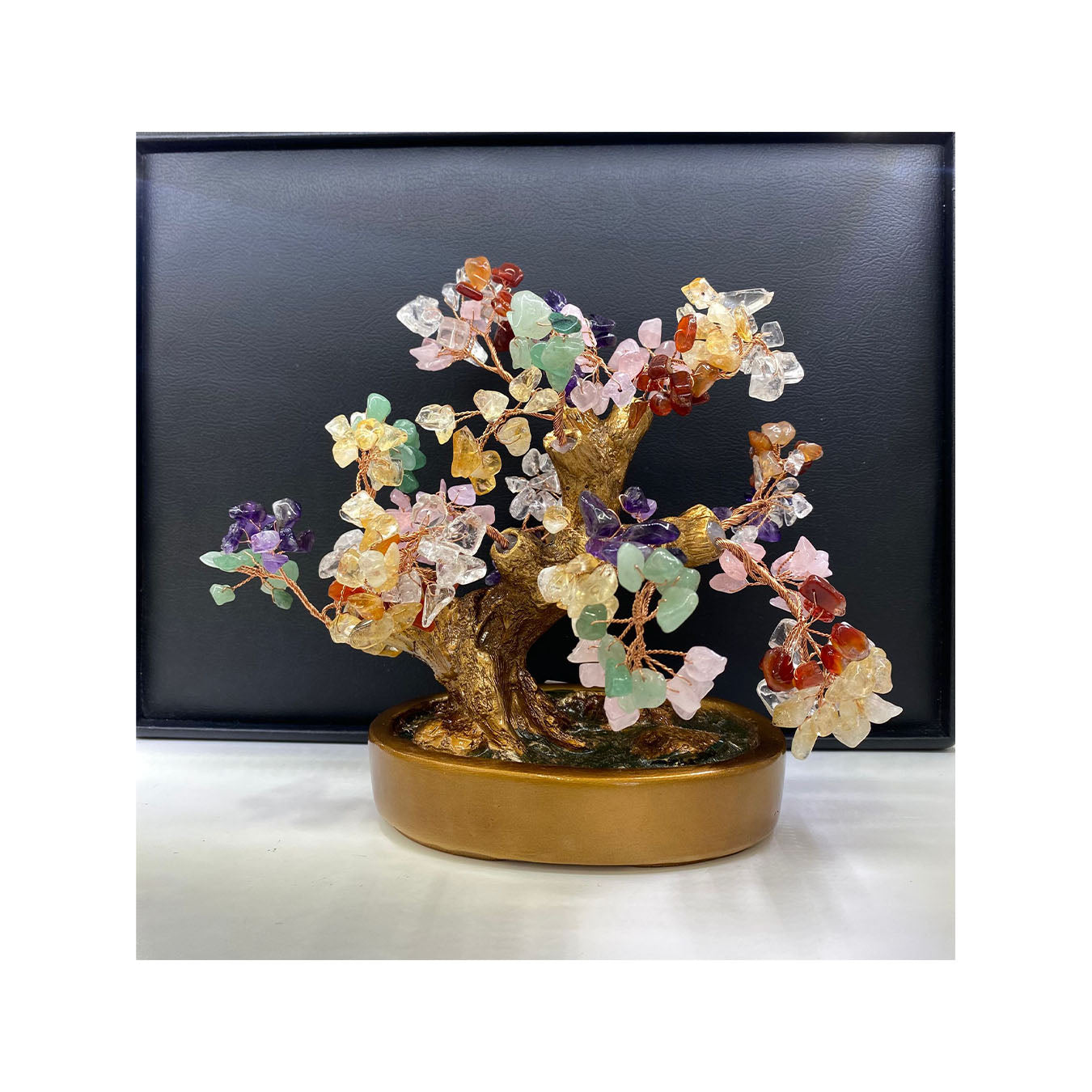 Color Crystal Stone Flower Tree Color Crystal Stone Flower Tree