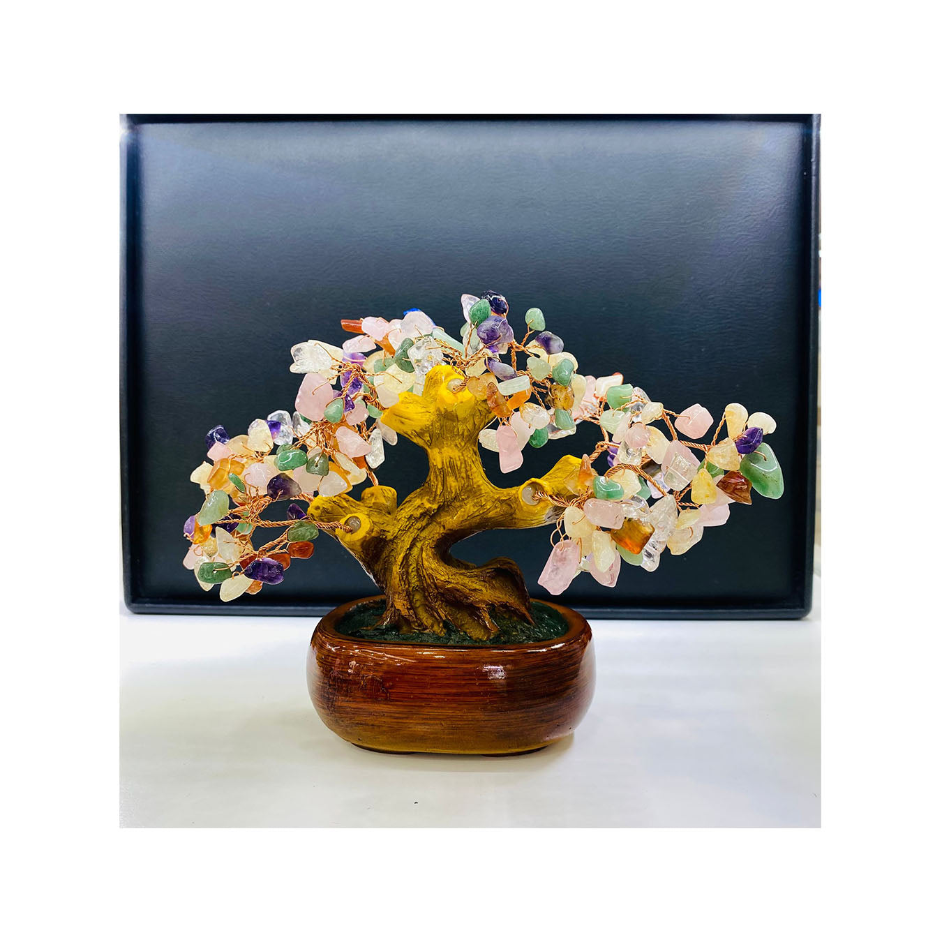 Color Crystal Stone Flower Tree Color Crystal Stone Flower Tree