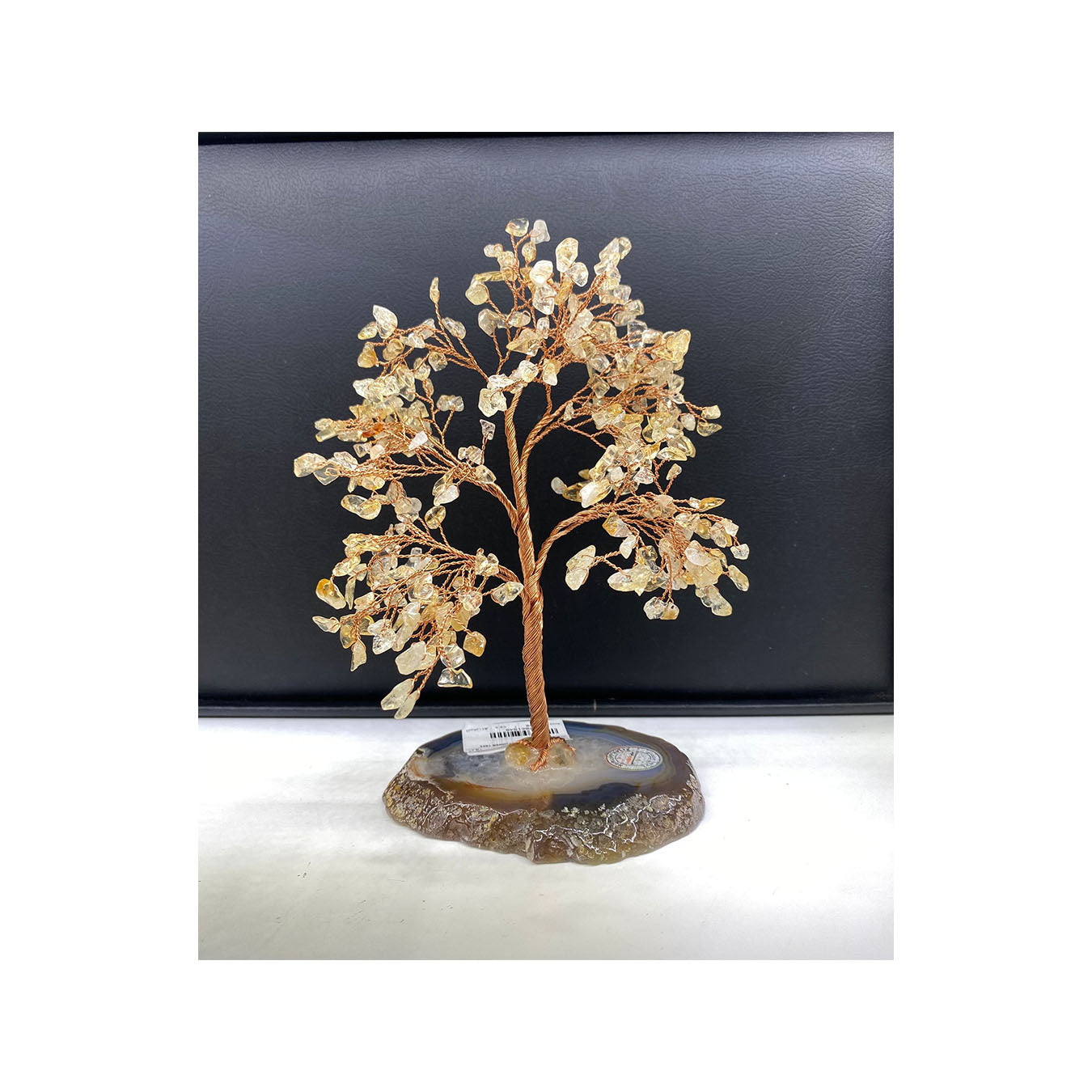 Yellow Crystal Stone Flower Tree Yellow Crystal Stone Flower Tree