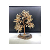 Yellow Crystal Stone Flower Tree