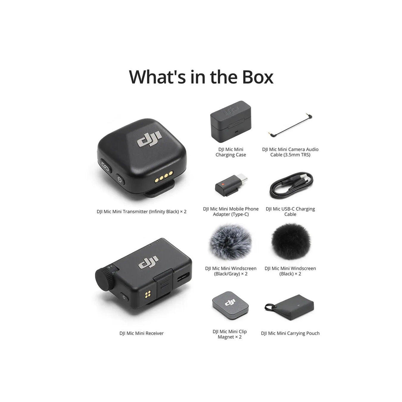 DJI Mic Mini Universal Microphone DJI Mic Mini Universal Microphone