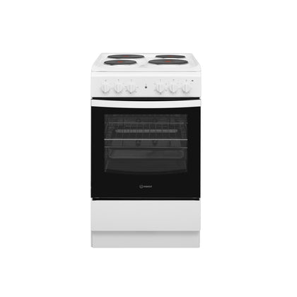 Indesit Free Standing Electric Cooking Range - IS67E4KHX/MEA