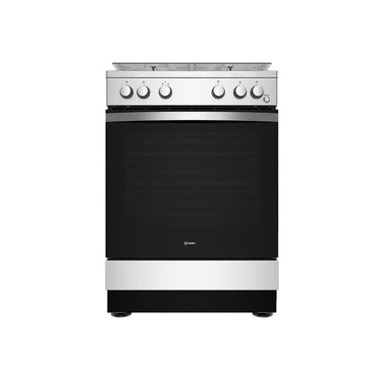 Indesit Free Standing Electric Cooking Range - IS67G1PCX/MEA