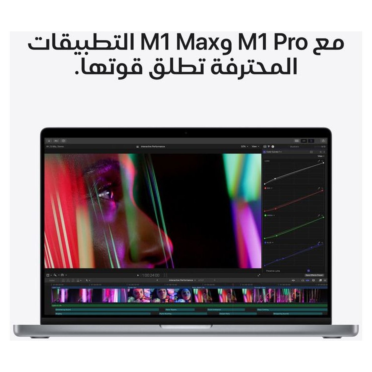 Apple MacBook Pro 14 inch M2 Pro 10 Core CPU/ 16 Core GPU 16GB Ram 512GB - Silver - MPHH3AB/A (Arabic/English) Apple MacBook Pro 14 inch M2 Pro 10 Core CPU/ 16 Core GPU 16GB Ram 512GB - Silver - MPHH3AB/A (Arabic/English)