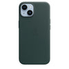 iPhone 14 Leather Case with MagSafe -Green