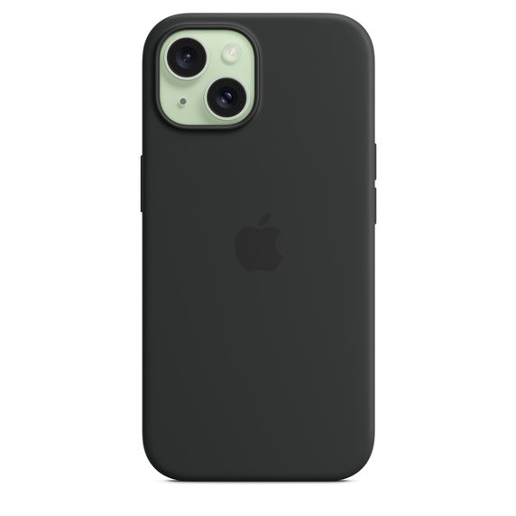 iPhone 15 Plus Silicone Case with MagSafe - Black iPhone 15 Plus Silicone Case with MagSafe - Black