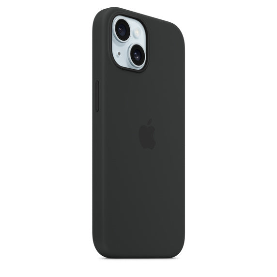 iPhone 15 Plus Silicone Case with MagSafe - Black iPhone 15 Plus Silicone Case with MagSafe - Black