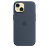 iPhone 15 Plus Silicone Case with MagSafe - Storm Blue