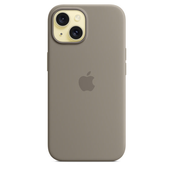 iPhone 15 Silicone Case with MagSafe - Clay iPhone 15 Silicone Case with MagSafe - Clay