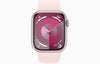 Apple Watch Series 9 GPS 41 Mm Midnight Aluminium Case With Pink Sport Band M/L (MR943)