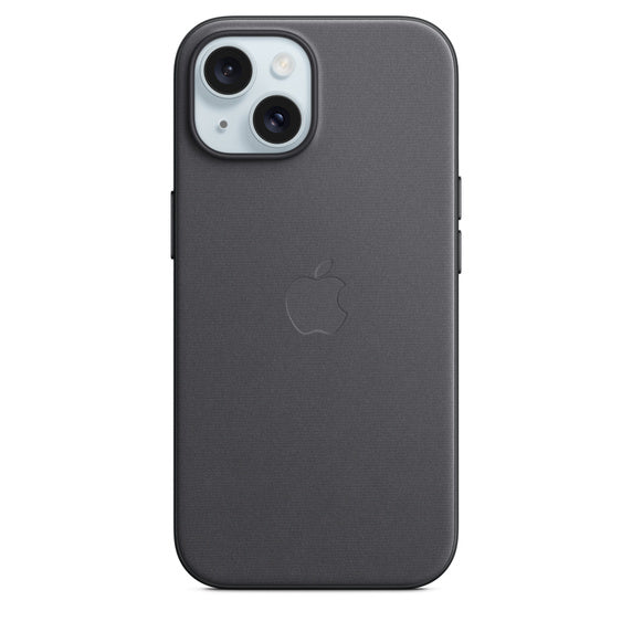 iPhone 15 FineWoven Case with MagSafe - Black iPhone 15 FineWoven Case with MagSafe - Black