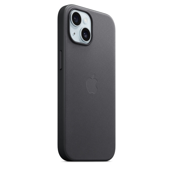iPhone 15 FineWoven Case with MagSafe - Black iPhone 15 FineWoven Case with MagSafe - Black