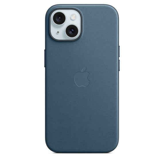 iPhone 15 FineWoven Case with MagSafe - Pacific Blue iPhone 15 FineWoven Case with MagSafe - Pacific Blue