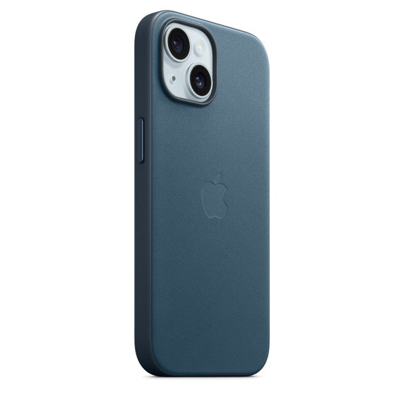 iPhone 15 FineWoven Case with MagSafe - Pacific Blue iPhone 15 FineWoven Case with MagSafe - Pacific Blue
