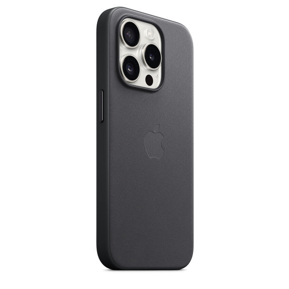 iPhone 15 Pro FineWoven Case with MagSafe - Black iPhone 15 Pro FineWoven Case with MagSafe - Black