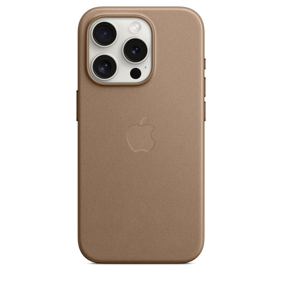 iPhone 15 Pro Max FineWoven Case with MagSafe - Taupe iPhone 15 Pro Max FineWoven Case with MagSafe - Taupe