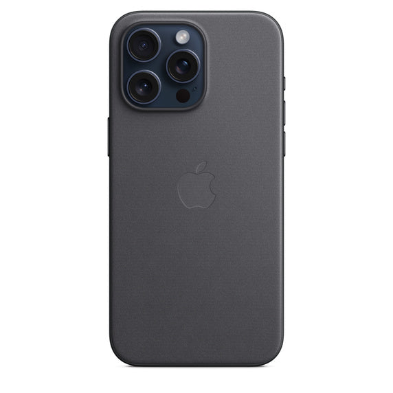 iPhone 15 Pro Max FineWoven Case with MagSafe - Black iPhone 15 Pro Max FineWoven Case with MagSafe - Black