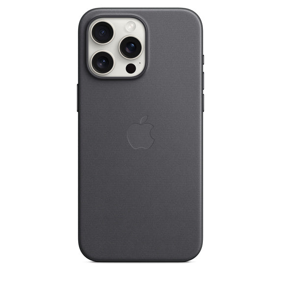 iPhone 15 Pro Max FineWoven Case with MagSafe - Black iPhone 15 Pro Max FineWoven Case with MagSafe - Black