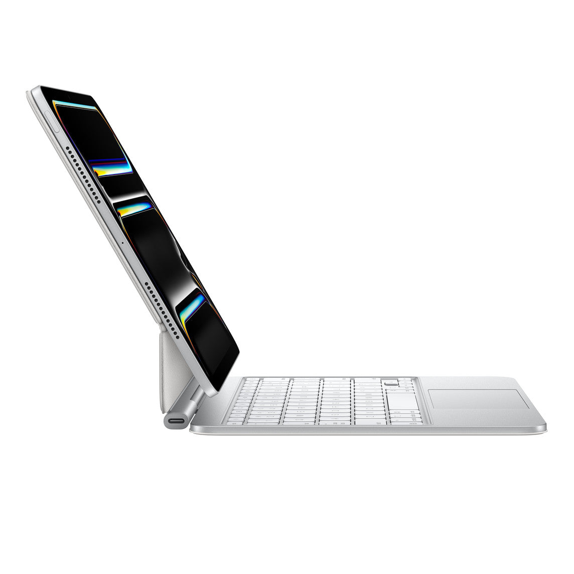 Magic Keyboard for iPad Pro 11‑inch (M4) - Arabic - White (MWR03AB/A) Magic Keyboard for iPad Pro 11‑inch (M4) - Arabic - White (MWR03AB/A)