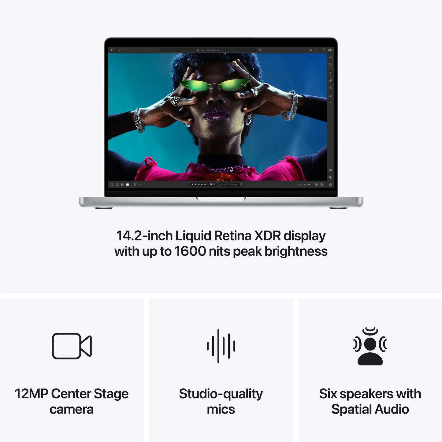 Apple 14-inch MacBook Pro With Apple M4 Max chip with 14‑core CPU and 32‑core GPU/36GB/1TB SSD - Silver (English)