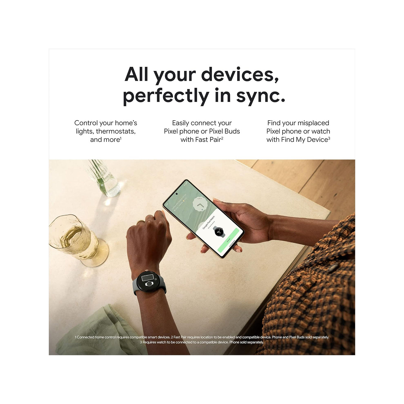 Google Pixel Watch Wi-Fi 41 mm Stainless Steel Case Google Pixel Watch Wi-Fi 41 mm Stainless Steel Case