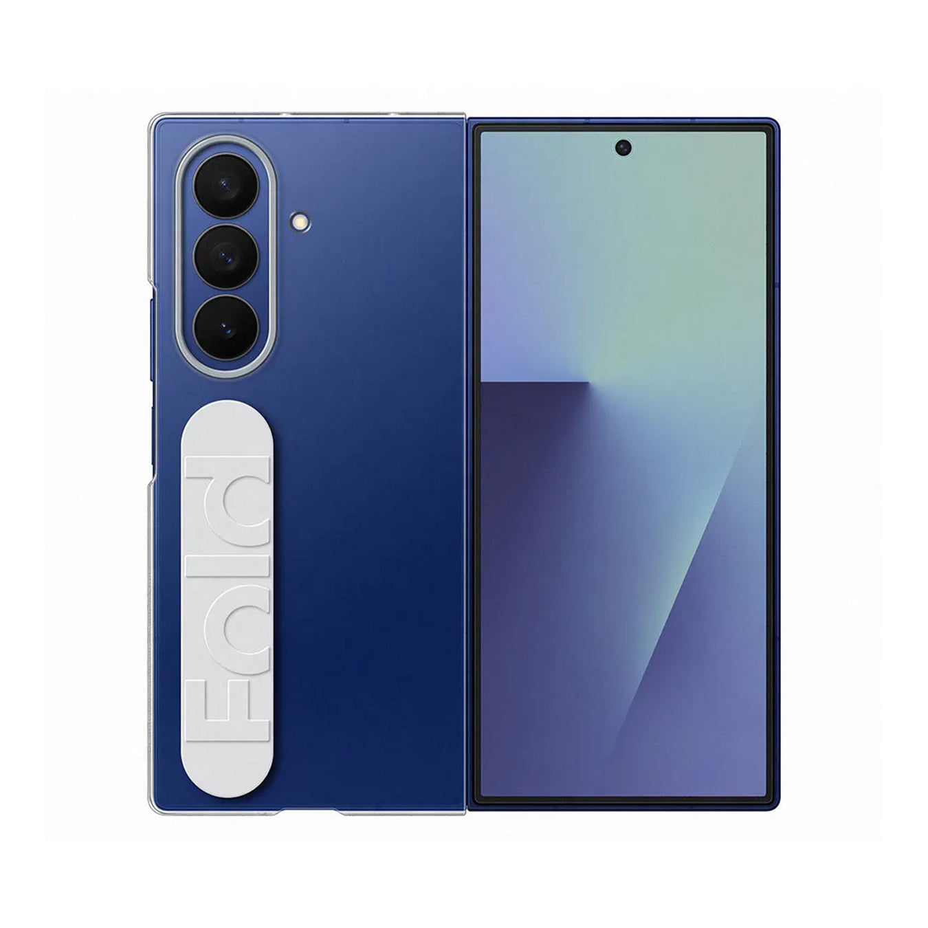 Samsung Galaxy Z Fold7 Clear Grip Case - Transparent