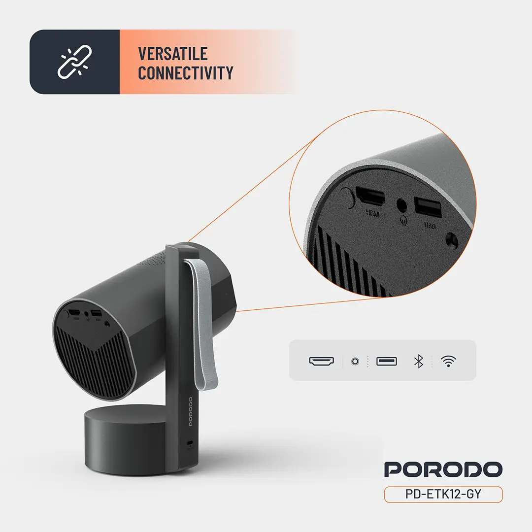 Porodo Full HD Smart Projector Porodo Full HD Smart Projector