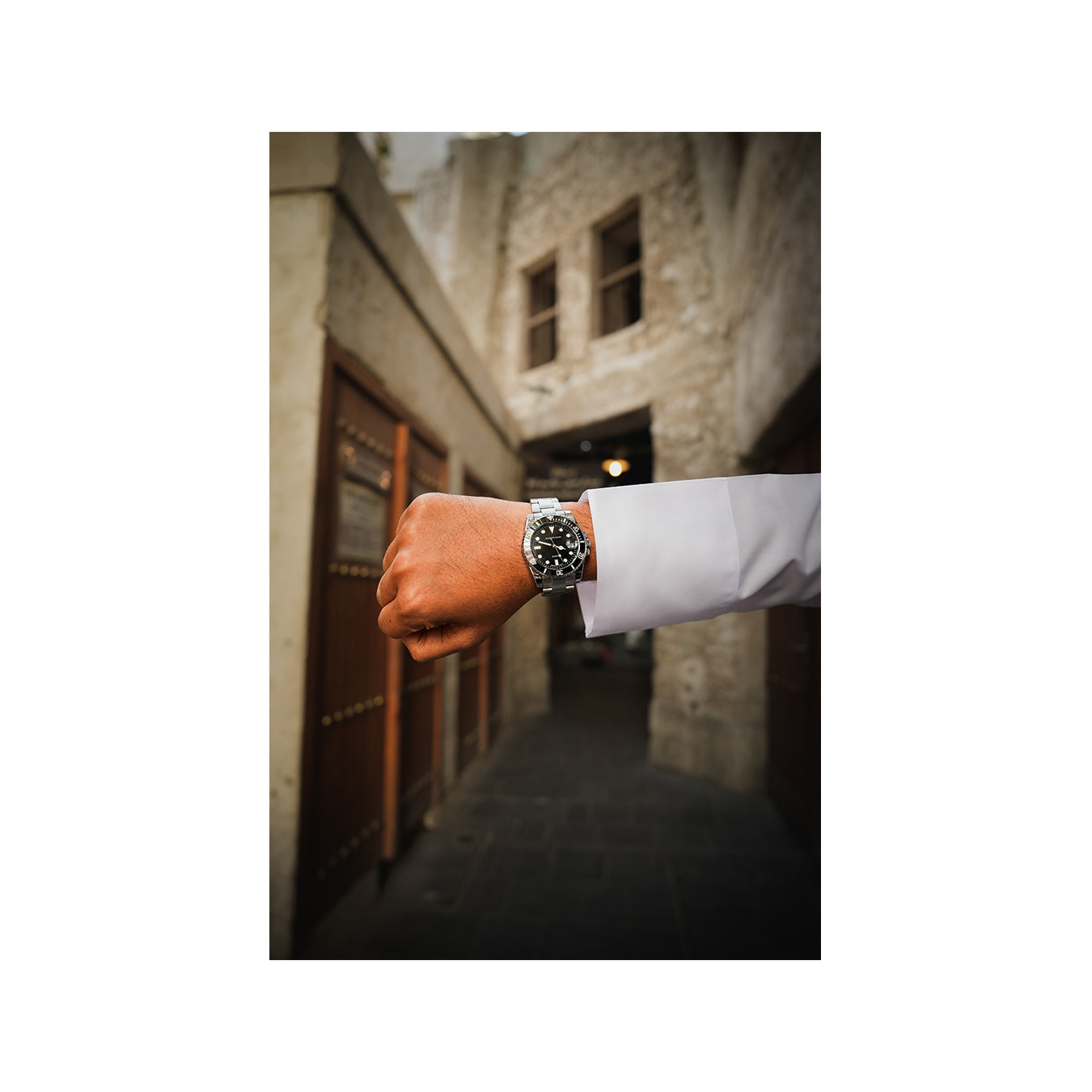 Aurochron Men's Diver Style Watch – Stainless Steel Bracelet – Date Display – Quartz Aurochron Men's Diver Style Watch – Stainless Steel Bracelet – Date Display – Quartz
