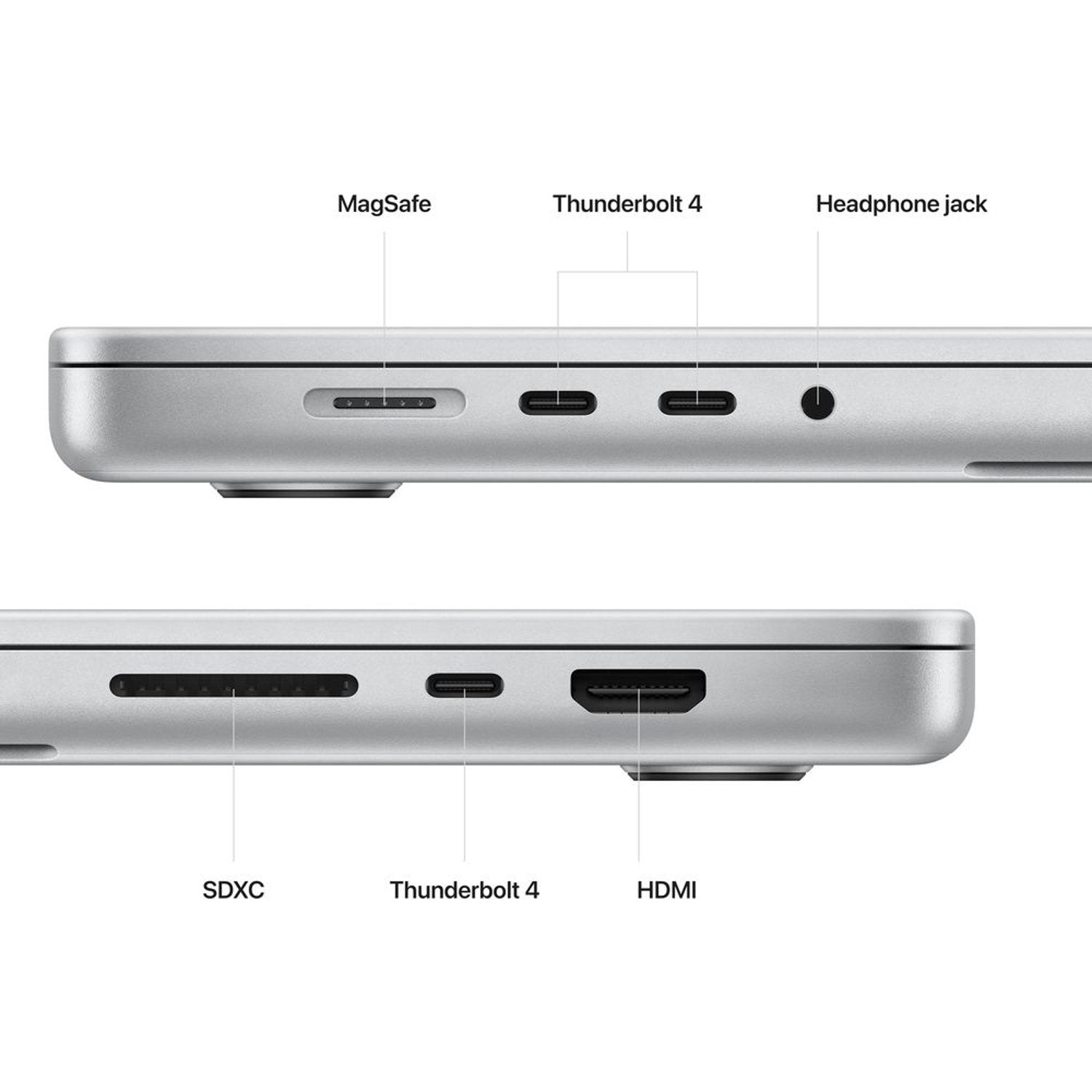 Apple MacBook Pro 16 inch M2 Pro 12 core CPU 19 core GPU 1TB - MNWD3AB/A (Arabic/English) - Silver Apple MacBook Pro 16 inch M2 Pro 12 core CPU 19 core GPU 1TB - MNWD3AB/A (Arabic/English) - Silver