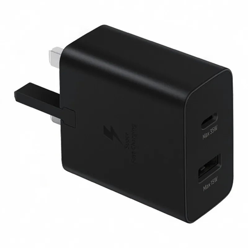 Samsung 35W PD Power Adapter Duo EP-TA220 – Black Samsung 35W PD Power Adapter Duo EP-TA220 – Black