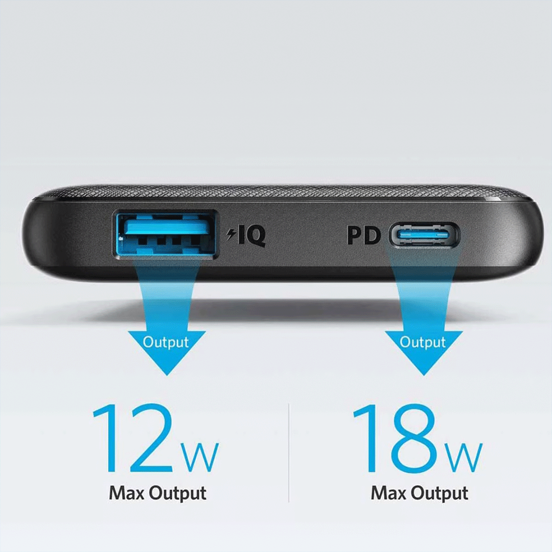 Anker PowerCore Slim 10000 PDBlack (PVC) Anker PowerCore Slim 10000 PDBlack (PVC)