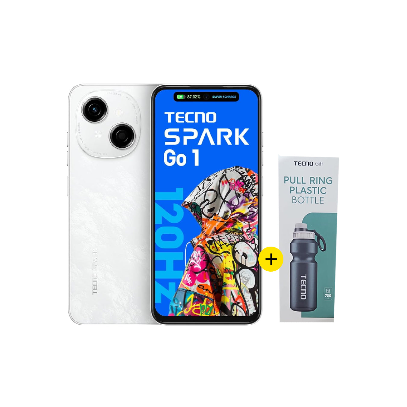 Tecno Spark Go1 3GB 64GB (Plastic Bottle) Tecno Spark Go1 3GB 64GB (Plastic Bottle)