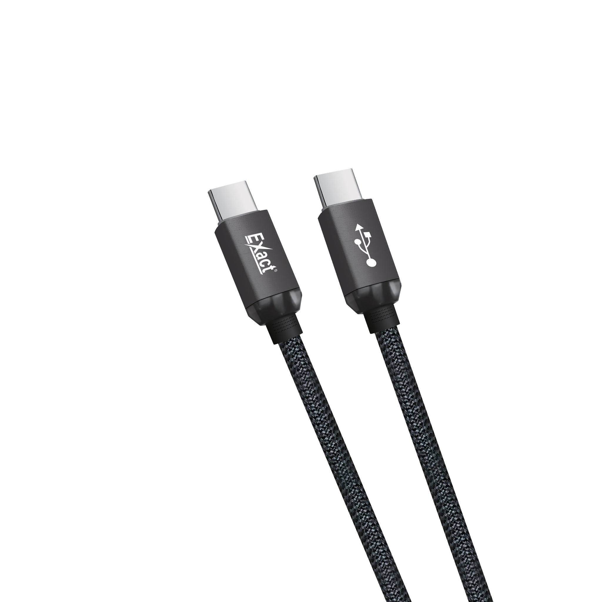 Exact C to C Braided Cable 2M
