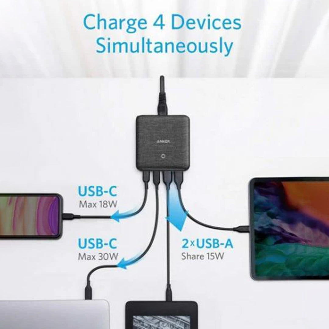 Anker PowerPort Atom III 65W Slim Black