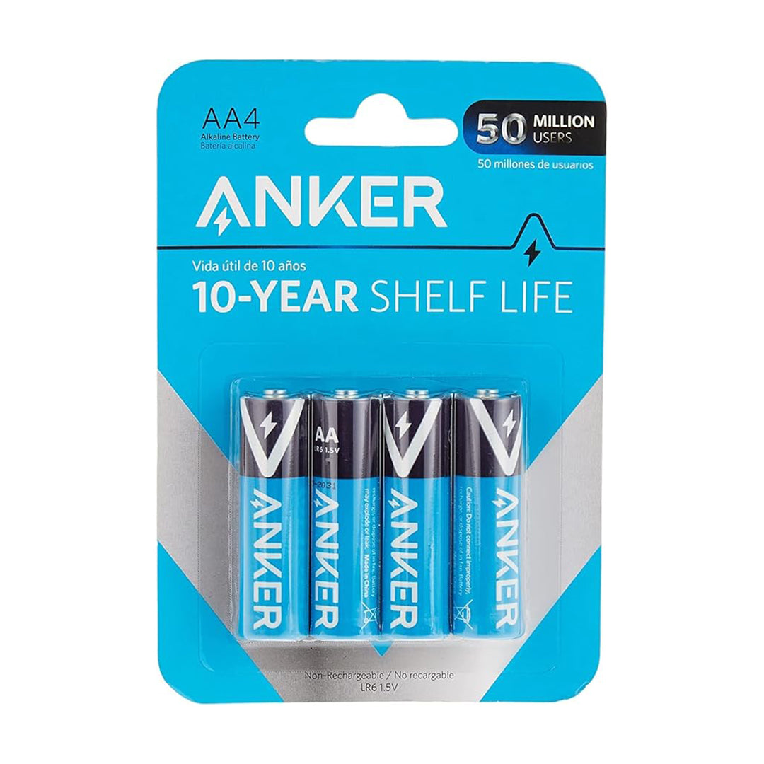 Anker AA Alkaline Batteries 4 Pack Anker AA Alkaline Batteries 4 Pack