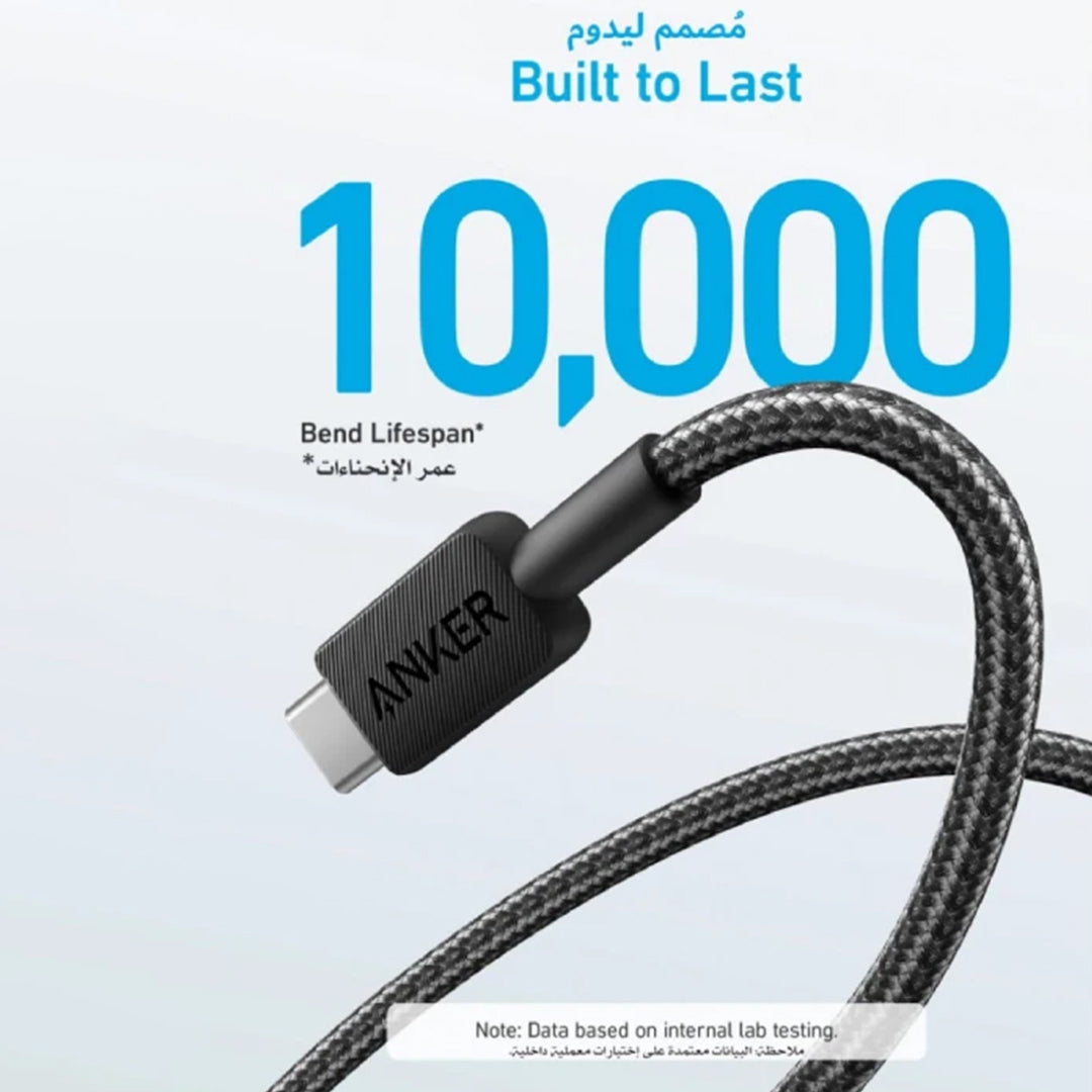 Anker 322 USB-A to USB-C Cable 3ft (A81H5H11) Anker 322 USB-A to USB-C Cable 3ft (A81H5H11)