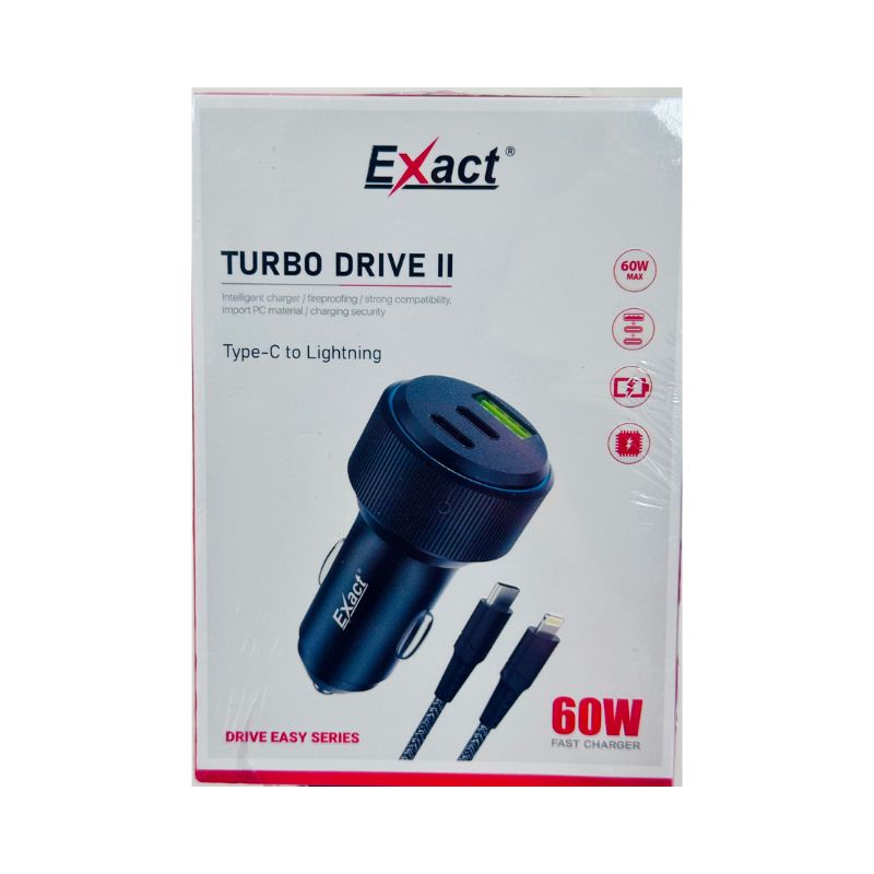Exact Turbo Drive II Type C to Lightening Exact Turbo Drive II Type C to Lightening