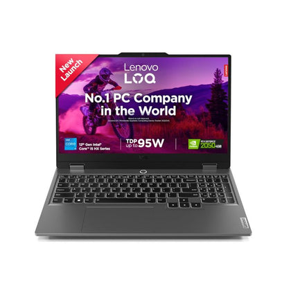 Lenovo Loq Gaming 15IAX9E Core i5 12th Gen 12450HX 12GB RAM 512GB SSD 15.6'' FHD IPS 144Hz Display RTX 2050 4GB ENG US KB Luna Grey Win11