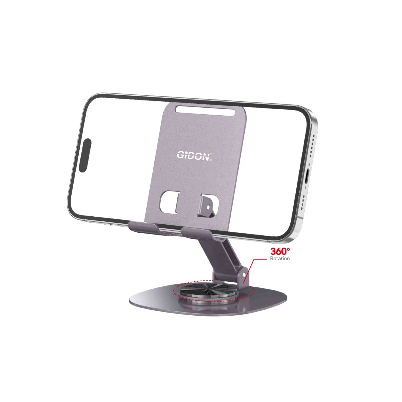 Gidon Metal foldable desktop stand GD 705 Gidon Metal foldable desktop stand GD 705