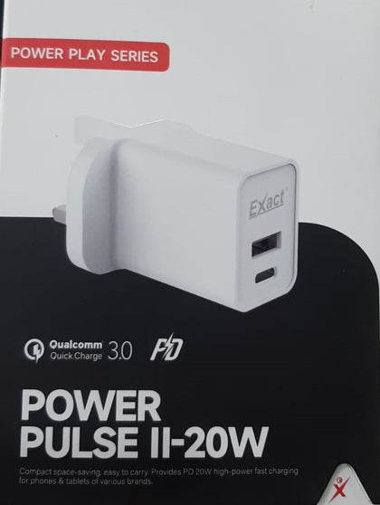 Exact 20W 3 Pin Charger/Adapter